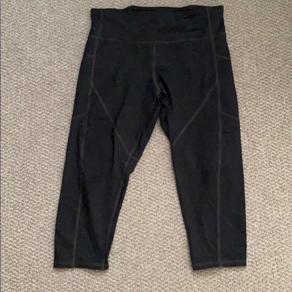 Gray leggings